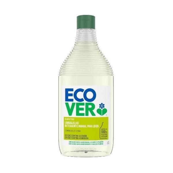 Lavavajillas desengrasante de limón y áloe vera  (450ml) - Ecover