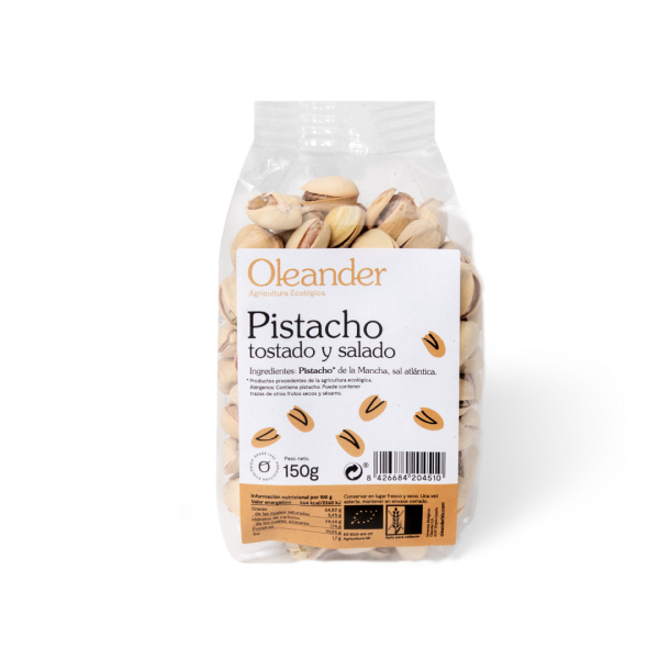 Pistacho en Cáscara Salado y Tostado (150gr) - Oleander