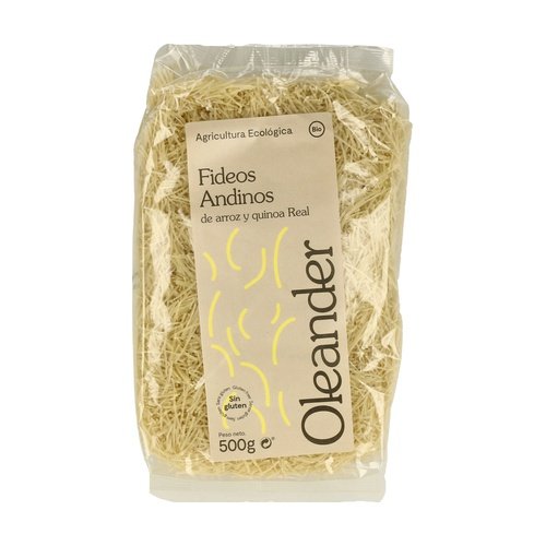 Fideos Andinos de Arroz y Quinoa (500gr) - Oleander