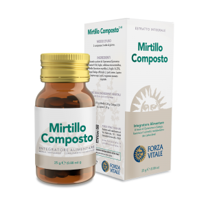 Mirtillo Composto – Forza Vitale – 25 gramos