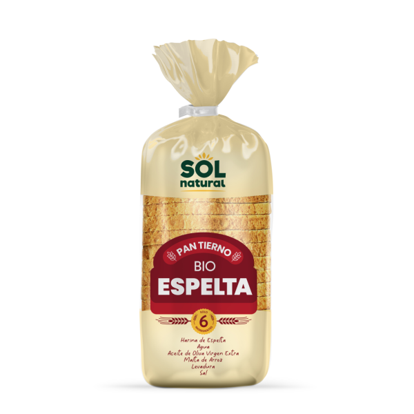 Pan tierno de espelta bio - Sol Natural