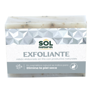 Jabón natural exfoliante – Sol Natural