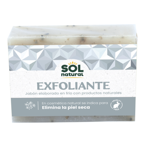 Jabón natural exfoliante - Sol Natural