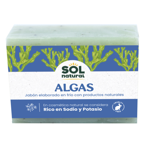 Jabón natural de algas - Sol Natural