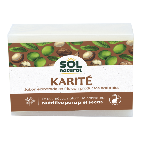 Jabón natural de karité - Sol Natural