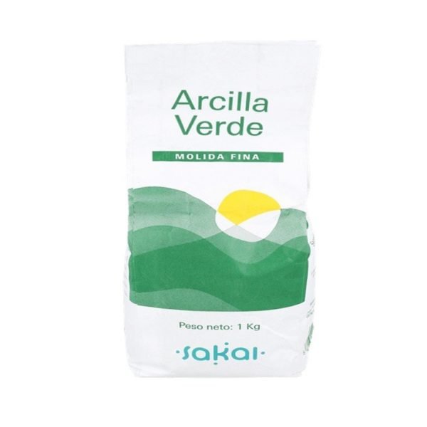ARCILLA VERDE MOLIDA FINA (1Kl) - SAKAI