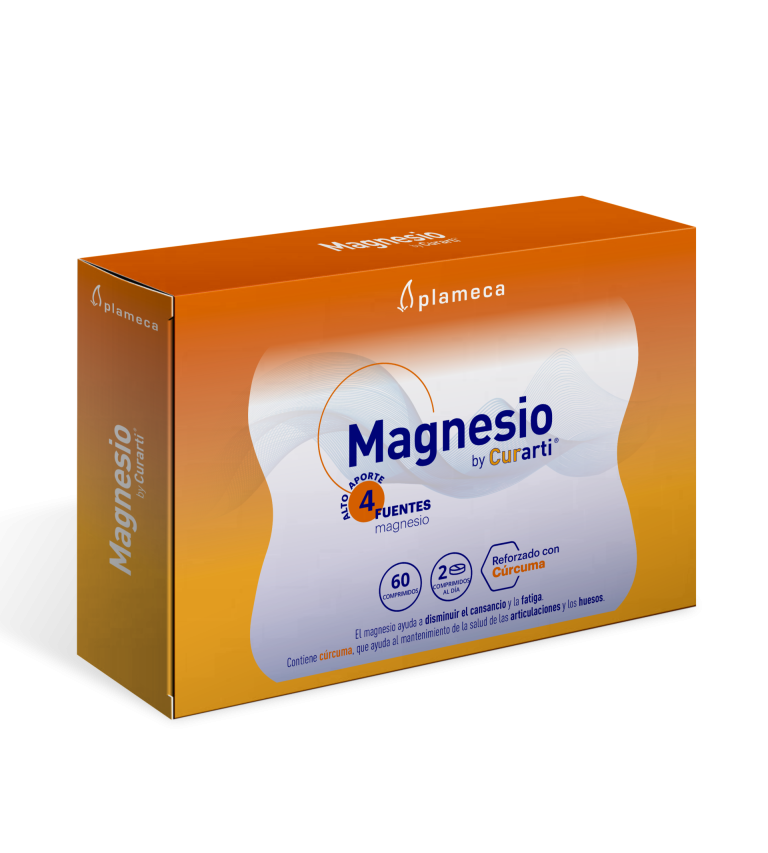 Magnesio (+ Cúrcuma) ( 60 Comp) - Plameca
