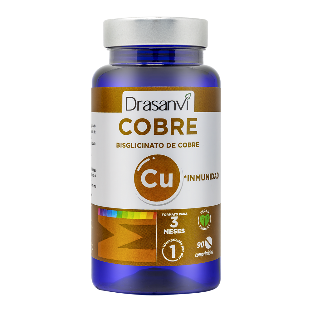 MINERAL BISGLICINATO COBRE 90 COMPRIMIDOS DRASANVI