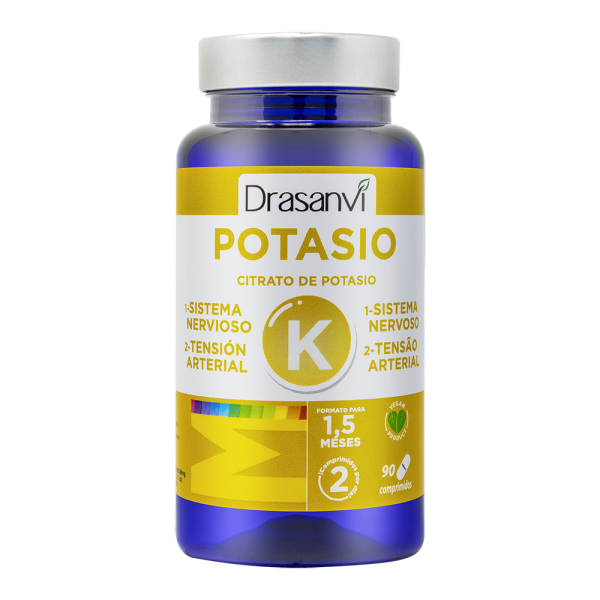 MINERAL CITRATO POTASIO 90 COMPRIMIDOS DRASANVI