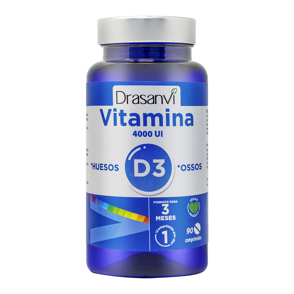 VITAMINA D3 4000 UI 90 COMPRIMIDOS DRASANVI