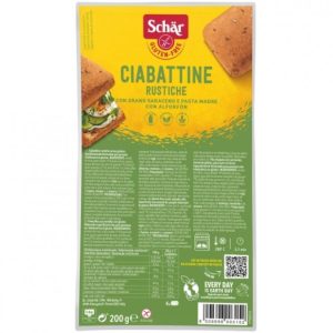 CIABATTINE RUSTICA (200g) – SCHAR