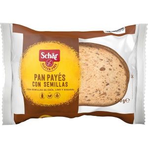 PAN PAYES CON SEMILLAS CHIA, LINO GIRASOL – SCHAR
