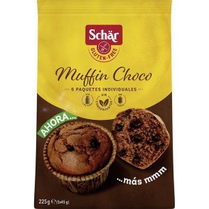 MUFFINS CHOCO (225gr) 5 UNID – SCHAR